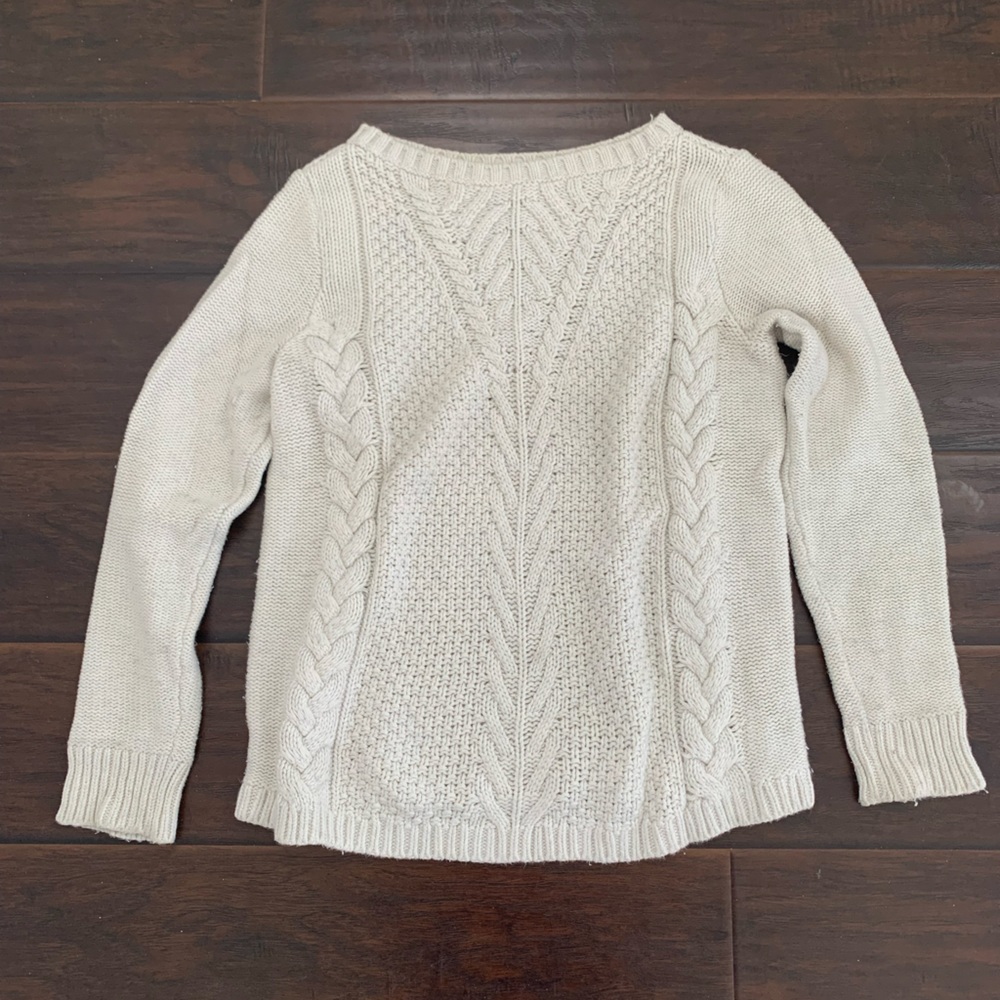 Banana Republic cable knit sweater